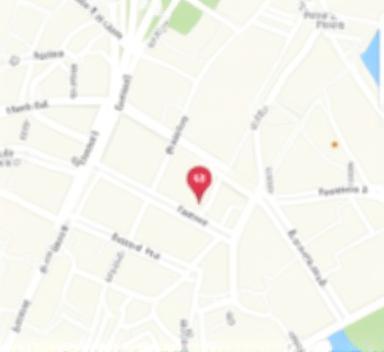 Map showing the salon location in London Kensington